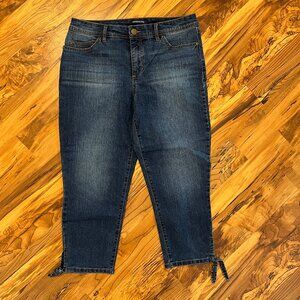 Womens Bandolino Amy Jean Capris Size 8